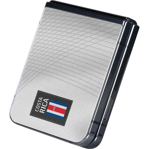 Costa Rica Soccer Flag Galaxy Z Flip5 5G Skin
